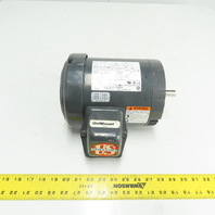 U.S. MOTORS U13S2ACR 1/3HP UniMount Electric Motor 208-230/460V 3Ph 1745RPM 56C