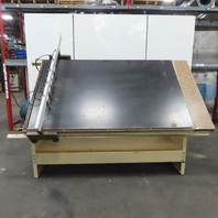 Ritter R215 E/A  5' x 8' Face Frame Assembly A Frame Table 5 Pneumatic Clamps