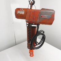 Dayton 3Z928 2 Ton 4000LB Electric Chain Hoist 15' Lift 230/460V 3Ph 8FPM