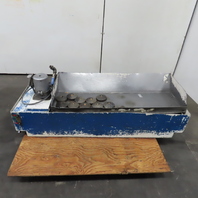 Machine Under Coolant Oil Catch Pan Tray 208V 43" x 13" Tray