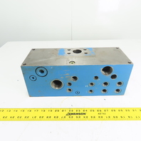 Sun Hydraulics A211 061 C04 Multi-Port Hydraulic Manifold Block 15.5" x 6" x 6"