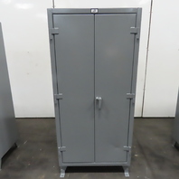 Stronghold 4-Modular Shelf Industrial Storage Locker Cabinet 36" x 24" x 78"