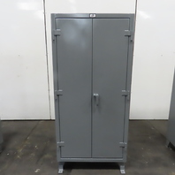 Stronghold 4-Modular Shelf Industrial Storage Locker Cabinet 36" x 24" x 78"