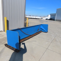 12' Heavy Duty Commercial Snow Pusher Blade Attachment
