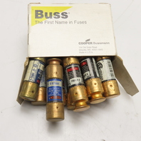 Bussmann FRN-R-5 5A 250V Dual-Element Time-Delay Class RK5 Fuse 10CT