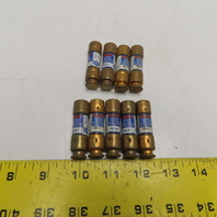 Bussmann FRN-R-7 7A 250VAC Current Limiting Class RK5 Fusetron Fuse Lot of 9