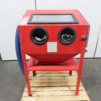 SWSBC/07488 40lb Capacity Steel Core Floor Sandblasting Cabinet