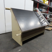 Ritter R215 E/A 5' x 8' Face Frame Assembly A Frame Table 5 Pneumatic Clamps