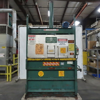 Load King VB-6036-WL 36" x 60" Cardboard Trash Vertical Compactor Baler 10Hp 3Ph