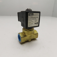 Parker 7121KBN44V00N0D100Q3 1/2" NPT Safety Shutoff Solenoid Valve 240V 10W