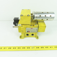 Ross Controls DM2CNA4XA2X Solenoid Reset Valve 2-8 Bar 24VDC W/ Silencer
