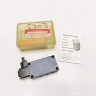 Clippard LVA-3 Heavy Duty Miniature Pneumatic Limit Valve 1/8" NPT