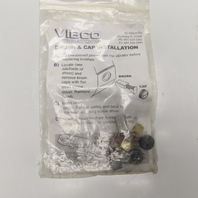 VIBCO BK-007 Replacement Brush & Cap Installation Kit SCR-100 SCR-300 SCR-400