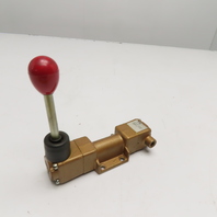 Versa VLP-4312 Hand Actuated Pneumatic Directional Control Valve 200 PSI