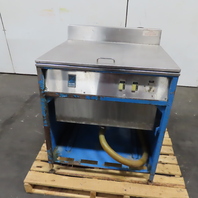 Bluewave 30 Gallon Stainless Steel Industrial Wash Tub W/ Sprayers