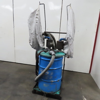 Tornado Dual Jet Industrial Air Powered Wet/Dry Canister Vacuum