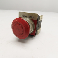 Allen-Bradley 800T-FX6D4 Mushroom Emergency Stop Push Pull Switch 30mm
