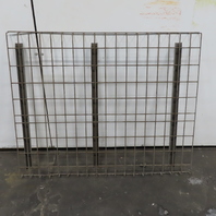 36" x 46" Wide Welded 3 Channel Double Waterfall Pallet Rack Wire Decking SALE!