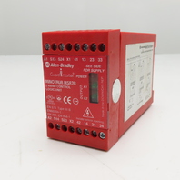Allen-Bradley 440R-D23022 MSR7R 2 Hand Control Logic Unit 24V AC/DC 110V AC