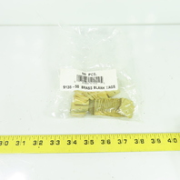 913B-50 Brass Blank Tags 1" x 1" NEW Lot Of 50
