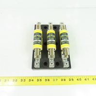 Ferraz Shawmut 61038J 100A 600V 3-Pole Class J Fuse Holder W/ (3)LPJ-100SP Fuses