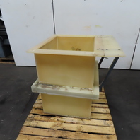 100 Gallon Non Corrosive Wash Soak Acid Bath Dip Sump Tank 30" x 24" x 36" Deep