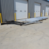 TBI Waste Storm Top Stand Alone Roll Off Container Storm Cover 100" X 250"