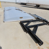 TBI Waste Storm Top Stand Alone Roll Off Storm Cover 100" X 250" Damaged