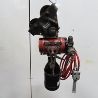 ARO 7756D 1/2 Ton 1000LB Air Pneumatic Chain Hoist 12' Lift W/ Pendant