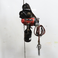 ARO 7756DT 1/2 Ton 1000LB Air Pneumatic Chain Hoist 12' Lift W/ Pendant