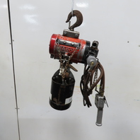 ARO 7756DT 1/2 Ton 1000LB Air Pneumatic Chain Hoist 10' Lift W/ Pendant