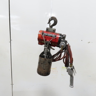 ARO 7756ET 1/2 Ton 1000LB Air Pneumatic Chain Hoist 10' Lift W/ Pendant