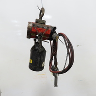 ARO 7756ET 1/2 Ton 1000LB Air Pneumatic Chain Hoist 10' Lift W/ Pendant