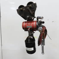 ARO 7756C 1/2 Ton 1000LB Air Pneumatic Chain Hoist 12' Lift W/ Pendant