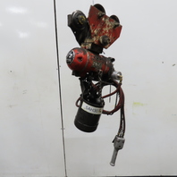 ARO 7756DT 1/2 Ton 1000LB Air Pneumatic Chain Hoist 10' Lift W/ Pendant