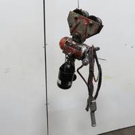 ARO 7756DT 1/2 Ton 1000LB Air Pneumatic Chain Hoist 12' Lift W/ Pendant