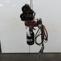 ARO 7756DT 1/2 Ton 1000LB Air Pneumatic Chain Hoist 10' Lift W/ Pendant