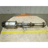 ARO 650646-R53 2 Ball Pump 6" Air Motor 20:1 Ratio 6" Stroke 1/2" NPT Air Inlet