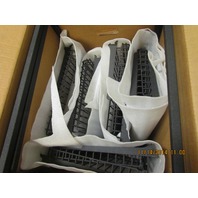 4-Tier Adjustable Shelf Wire Frame Shelving Tray Rack Display Stand23x30x17"