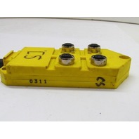 Lumberg ASBV 4//Led 5-66//RS120M 4Port Sensor Input Block