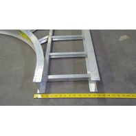 Cooper B-Line Ladder Cable Tray 4A-12-HT24 Horizontal TEE 12"w 4" H 24"Radi Alum