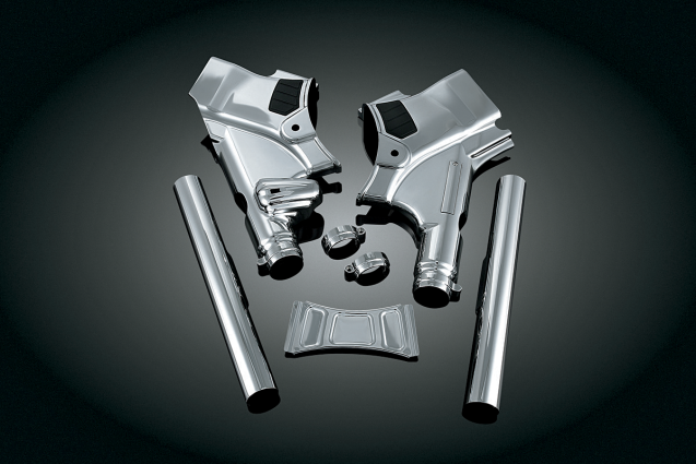 Tapas Rígidas Para Alforjas De Motocicletas Harley 2014-2024 FL