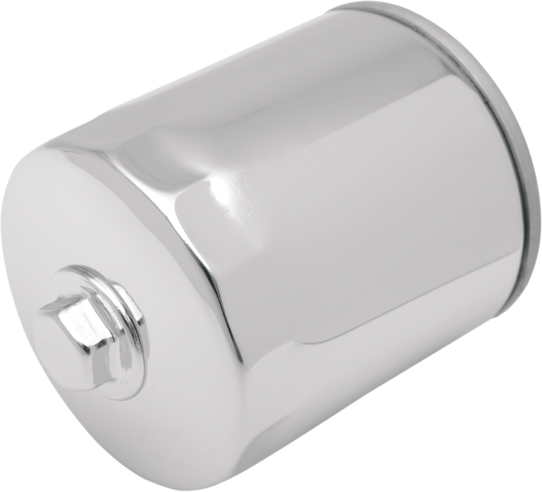 Drag Specialties Chrome Oil filter with Nut fits 19992021 Harley Dyna