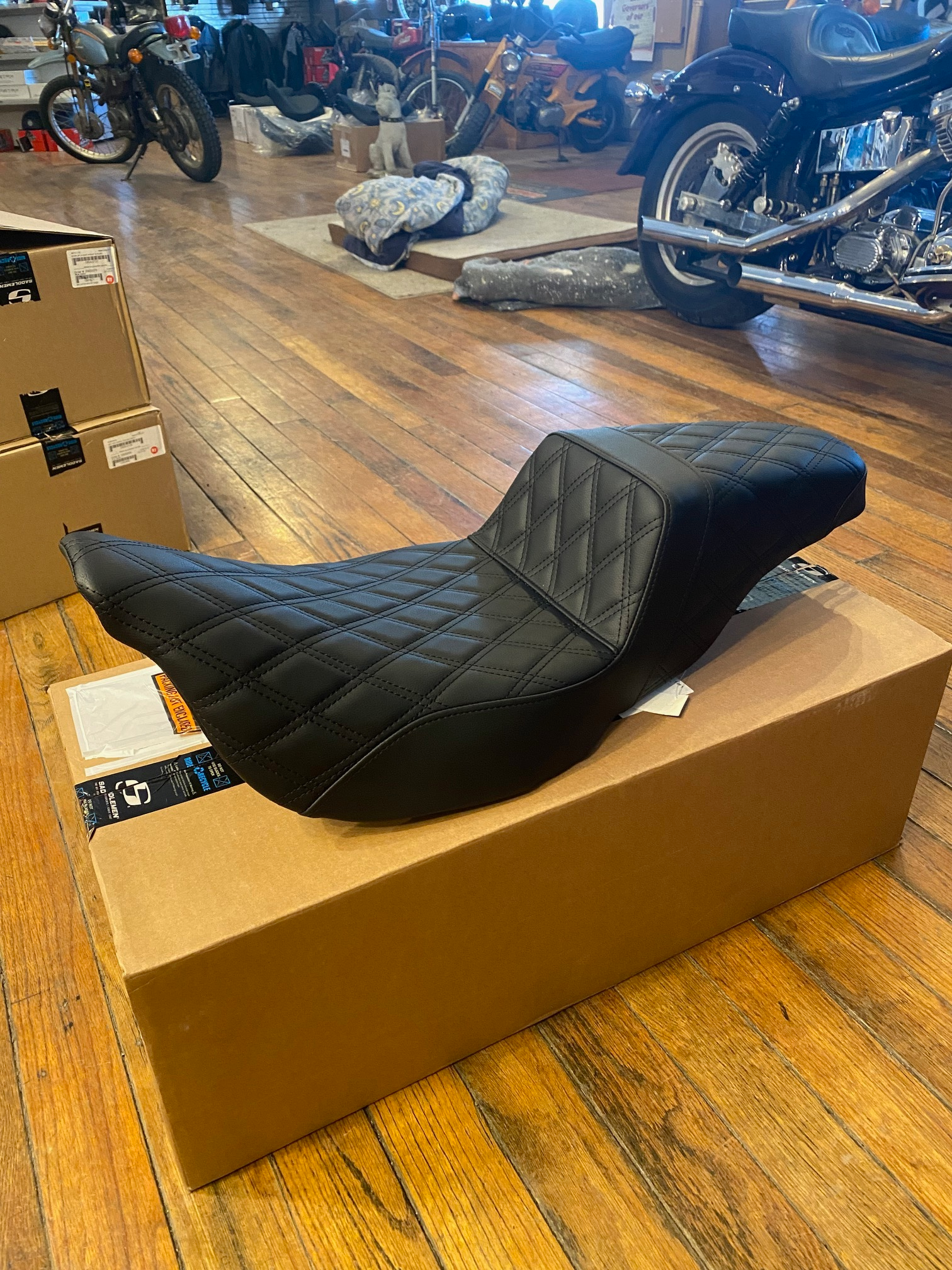 Saddlemen Step-Up Extended Reach Gel Seat for 2008-2024