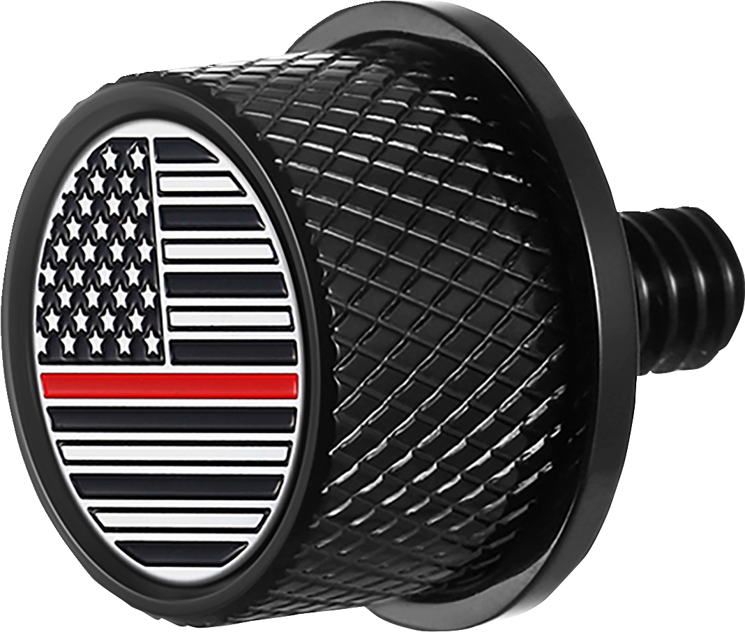 figurati-red-line-usa-flag-black-1-4-20-seat-bolt-knob-for-1965-2022