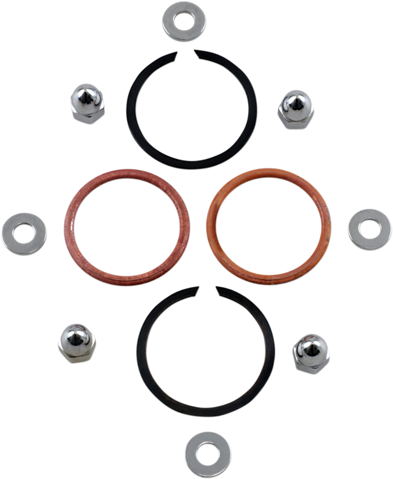 James Gasket Exhaust Port Gasket Kit 19822020 Harley Dyna Touring Softail XL JT's CYCLES
