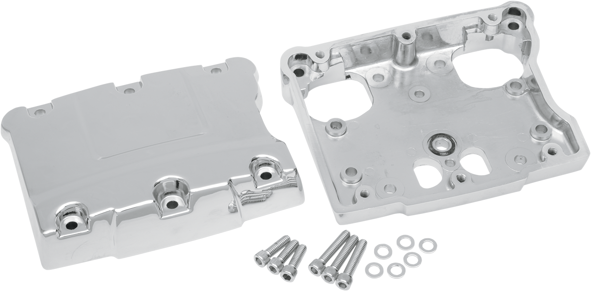 Drag Specialties Chrome Twin Cam Rocker Box Kit 9917 Harley Dyna