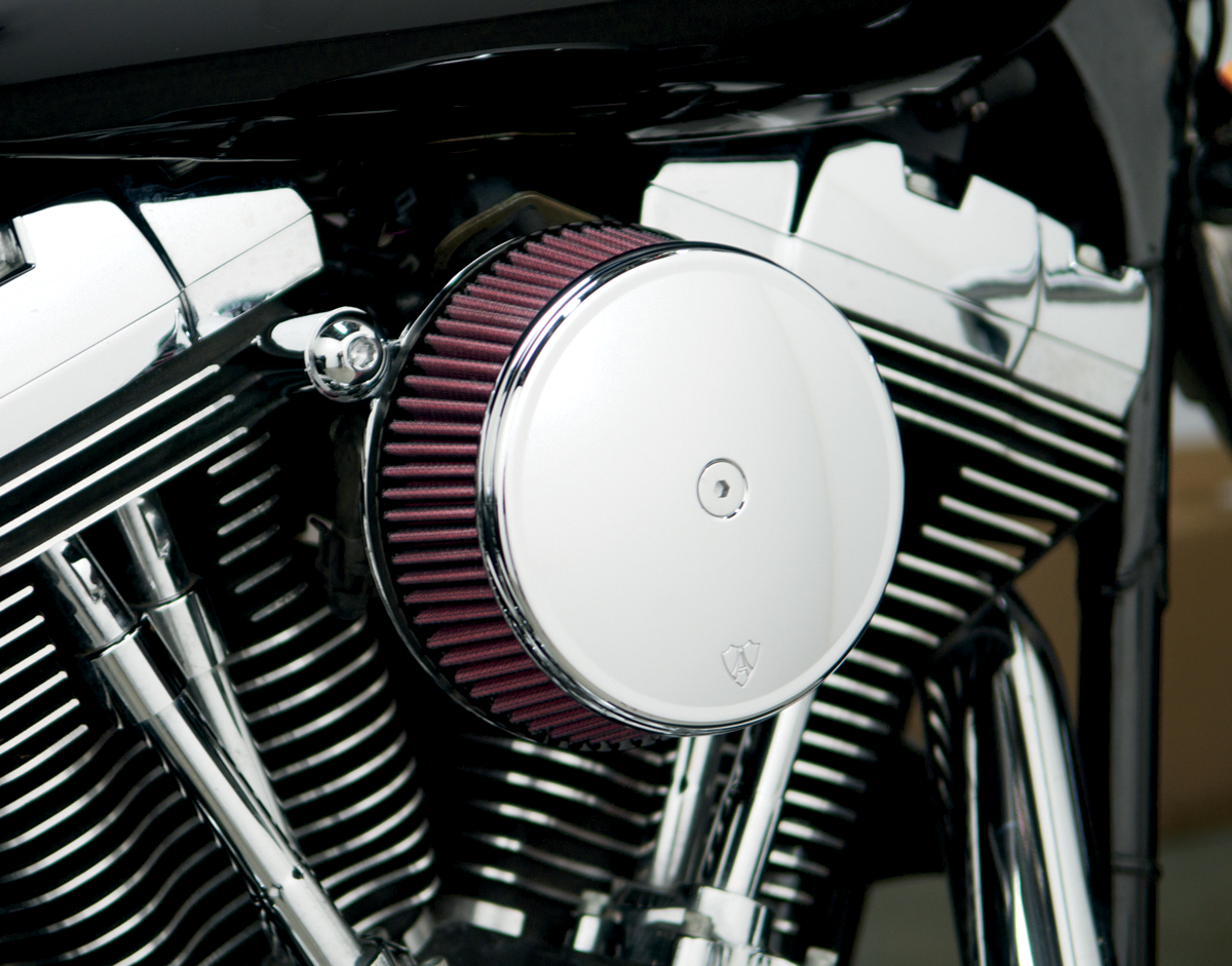 Arlen Ness Chrome Stage 1 Big Sucker Air Cleaner Kit 0813 Harley