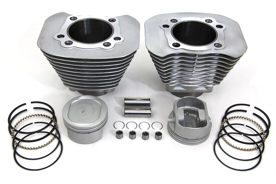 Vtwin Silver 1200cc Motorcycle Cylinder Pistons Conversion Kit 2004