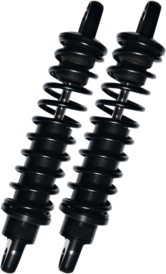 Legend Revo Black 13" Standard Black Shocks 19982022 Harley Touring FLHT FLHX JT's CYCLES
